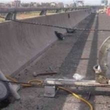 梅州市高速防撞梁切割